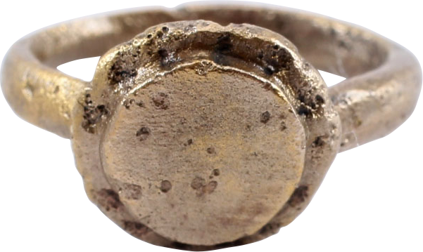 MEDIEVAL “BLESSING” RING, 10TH-16TH CENTURY AD, SIZE 2 - The History Gift Store