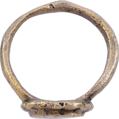 MEDIEVAL “BLESSING” RING, 10TH-16TH CENTURY AD, SIZE 2 - The History Gift Store