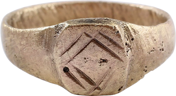 MEDIEVAL EUROPEAN RING, SIZE 3 1/2 - The History Gift Store