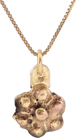 ROMAN WHEEL OF FORTUNE AMULET NECKLACE, 200-550 AD - The History Gift Store