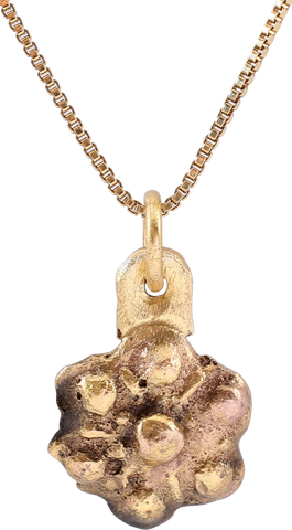 ROMAN WHEEL OF FORTUNE AMULET NECKLACE, 200-550 AD - The History Gift Store