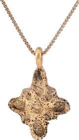 MEDIEVAL EUROPEAN PILGRIM’S CROSS NECKLACE, 7th-10th CENTURY - The History Gift Store
