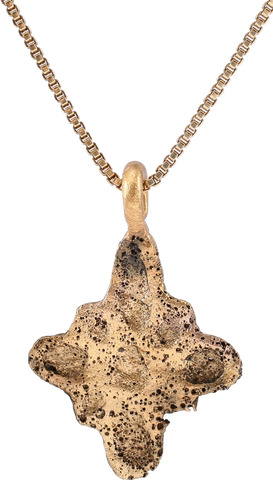 MEDIEVAL EUROPEAN PILGRIM’S CROSS NECKLACE, 7th-10th CENTURY - The History Gift Store