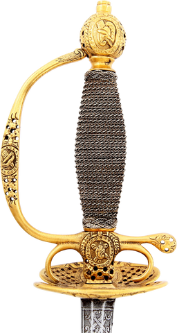 A FRENCH SMALLSWORD C.1770, PROBABLY PARIS - The History Gift Store