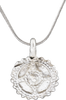 MEDIEVAL CHRISTIAN WHEEL OF FORTUNE AMULET NECKLACE - The History Gift Store