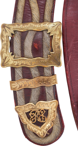 ENGLISH ROYAL ARMY ENGINEER'S CROSS BELT - The History Gift Store