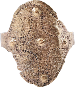 RARE VIKING SHIELD RING C. 10TH-11TH CENTURY, SIZE 9 3/4 - The History Gift Store