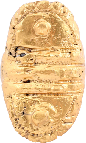 RARE VIKING SHIELD RING C. 9TH-10TH CENTURY, SIZE 10 - The History Gift Store