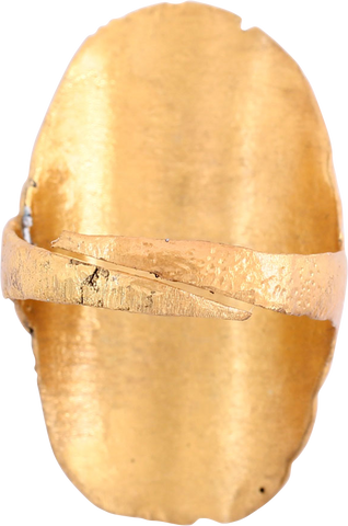 RARE VIKING SHIELD RING C. 9TH-10TH CENTURY, SIZE 10 - The History Gift Store