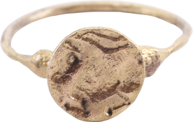 ROMAN SIGNET RING 1st-4th CENTURY AD SIZE 10 3/4 - The History Gift Store