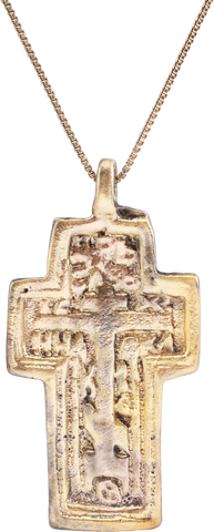 EASTERN EUROPEAN CHRISTIAN CROSS NECKLACE, 17TH-18TH CENTURY - The History Gift Store