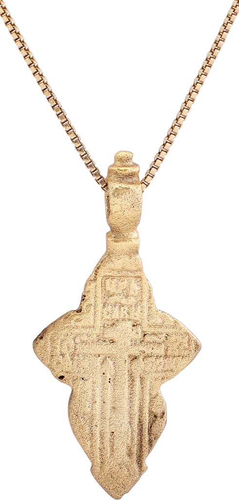 EASTERN EUROPEAN CHRISTIAN CROSS NECKLACE, 17-18 CENTURY - The History Gift Store