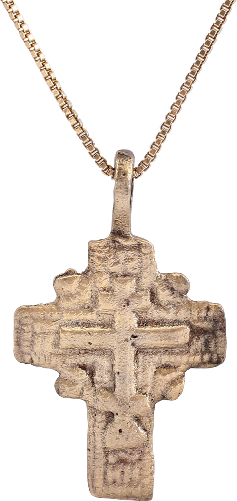 FINE EASTERN EUROPEAN CROSS NECKLACE, 17TH CENTURY - The History Gift Store