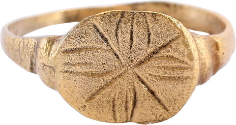 MEDIEVAL EUROPEAN RING, 15TH-18TH CENTURY AD, SIZE 8 1/2 - The History Gift Store