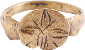 MEDIEVAL EUROPEAN RING, 15TH-18TH CENTURY AD SIZE 6 3/4 - The History Gift Store