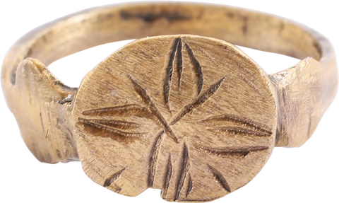 MEDIEVAL EUROPEAN RING, 15TH-18TH CENTURY AD SIZE 6 3/4 - The History Gift Store