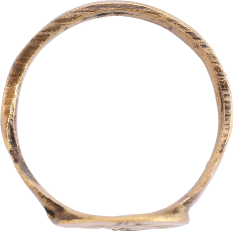 MEDIEVAL EUROPEAN RING, 15TH-18TH CENTURY AD SIZE 6 3/4 - The History Gift Store