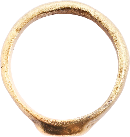 MEDIEVAL CHRISTIAN RING C. 5TH-9TH CENTURY AD, SIZE 3 - The History Gift Store