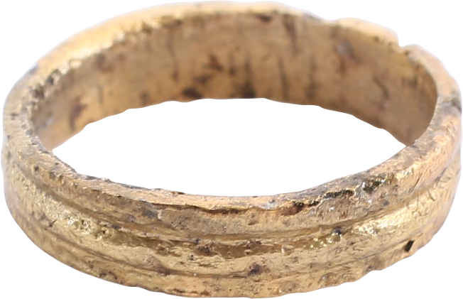 FINE VIKING WEDDING RING, SIZE 1 - The History Gift Store