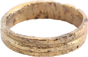 FINE VIKING WEDDING RING, SIZE 1 - The History Gift Store