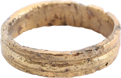 FINE VIKING WEDDING RING, SIZE 1 - The History Gift Store