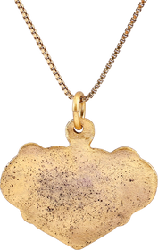 LARGE VIKING HEART PENDANT NECKLACE, 9TH-10TH CENTURY AD - The History Gift Store