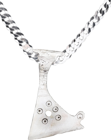 FINE VIKING VOTIVE AXE NECKLACE, C.850-1050 AD - The History Gift Store