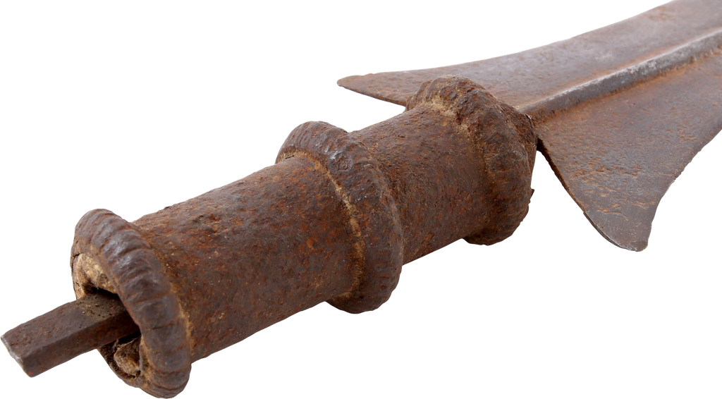 MASSIVE INDIAN SPEAR BALLAM, 17TH-18TH CENTURY - The History Gift Store