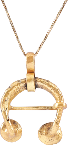 RARE VIKING PROTECTIVE BROOCH NECKLACE, 850-1050 AD - The History Gift Store