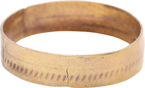 ANCIENT VIKING WEDDING RING, SIZE 9 1/2 - The History Gift Store