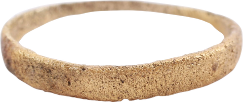 MEDIEVAL EUROPEAN PEASANTS WEDDING RING, SIZE 6 3/4 - The History Gift Store