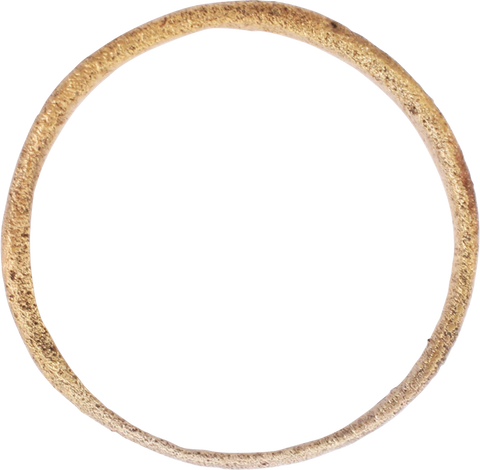 MEDIEVAL EUROPEAN PEASANTS WEDDING RING, SIZE 6 3/4 - The History Gift Store