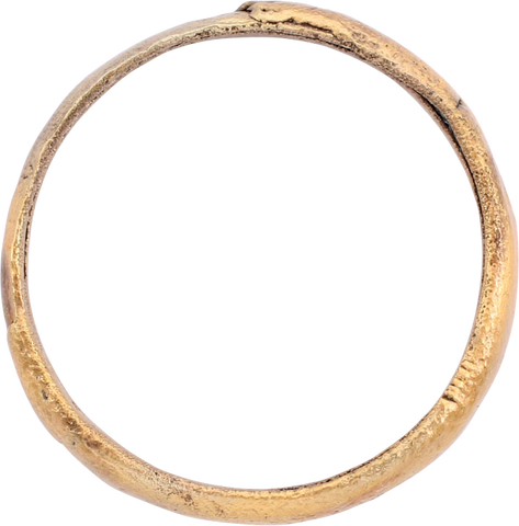 FINE VIKING WARRIOR’S WEDDING RING, SIZE 11 1/4 - The History Gift Store