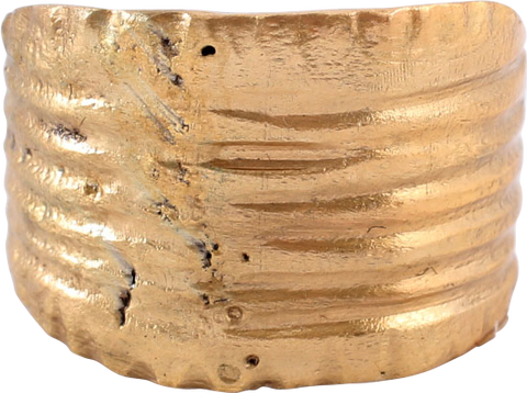 VIKING SHIELD RING, C. 9TH-10TH CENTURY, SIZE 10-10 1/4 - The History Gift Store