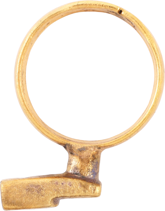 ANCIENT ROMAN KEY RING C.100-300 AD, SIZE 6 1/2 – Fagan Arms