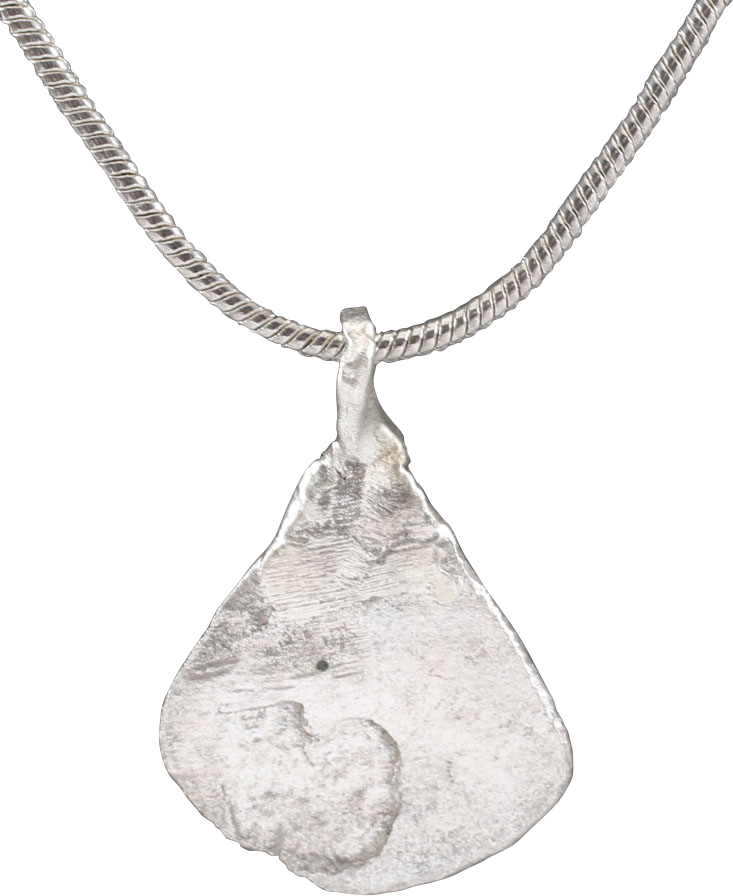RARE VIKING SILVERED AXE PENDANT NECKLACE - The History Gift Store