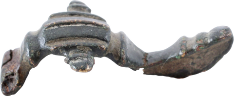 FINE ANGLO-ROMAN GARMENT PIN (BOW FIBULA) FIRST CENTURY AD - The History Gift Store