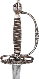 ENGLISH SILVER HILTED SMALLSWORD C.1775-80 - The History Gift Store