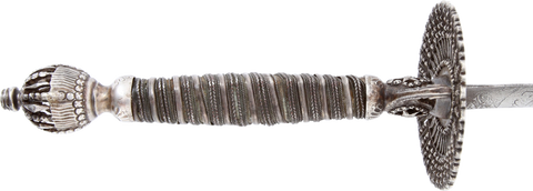 ENGLISH SILVER HILTED SMALLSWORD C.1775-80 - The History Gift Store