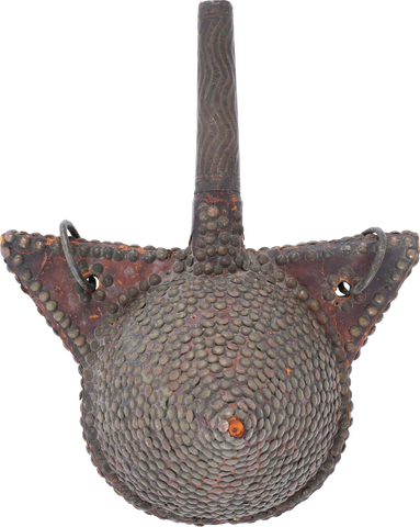 MOROCCAN BEE HIVE POWDER FLASK C.1850 - The History Gift Store