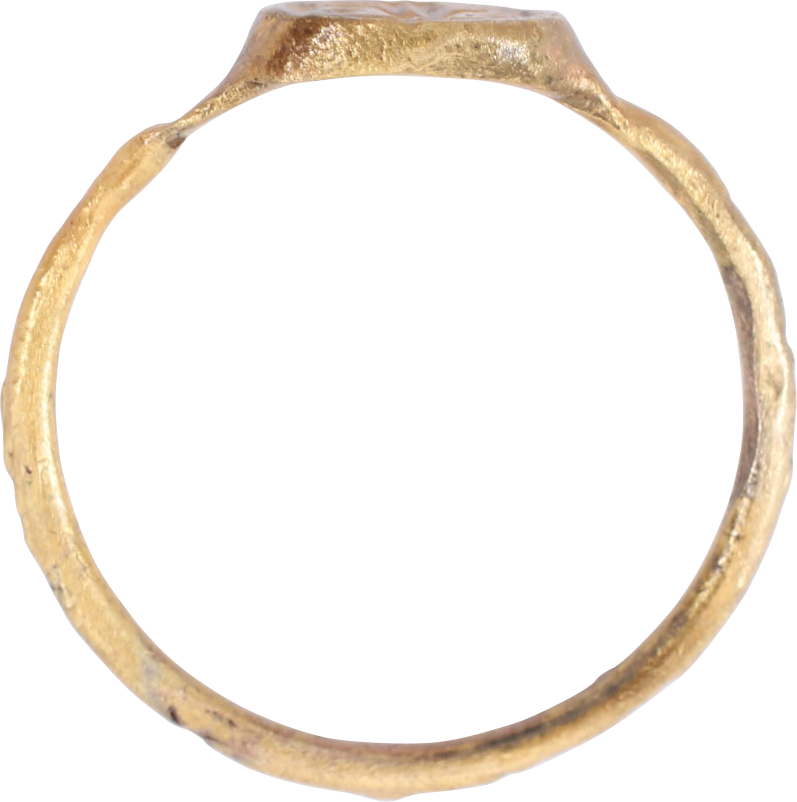 MEDIEVAL EUROPEAN CHRISTIAN RING 9TH-11TH CENTURY SIZE 9 1/2 - The History Gift Store