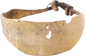 RARE CELTIC FINGER RING C.400-100 BC, SIZE 8 1/2 - The History Gift Store