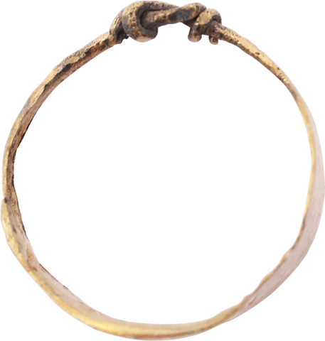 RARE CELTIC FINGER RING C.400-100 BC, SIZE 8 1/2 - The History Gift Store