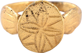 EUROPEAN QUATREFOIL RING, SIZE 8 1/4 - The History Gift Store