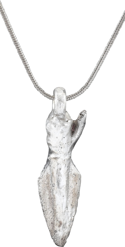 ANCIENT GREEK ARROWHEAD PENDANT NECKLACE C.4th-2rd CENTURY BC - The History Gift Store