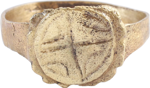 MEDIEVAL EUROPEAN RING, SIZE 9 - The History Gift Store
