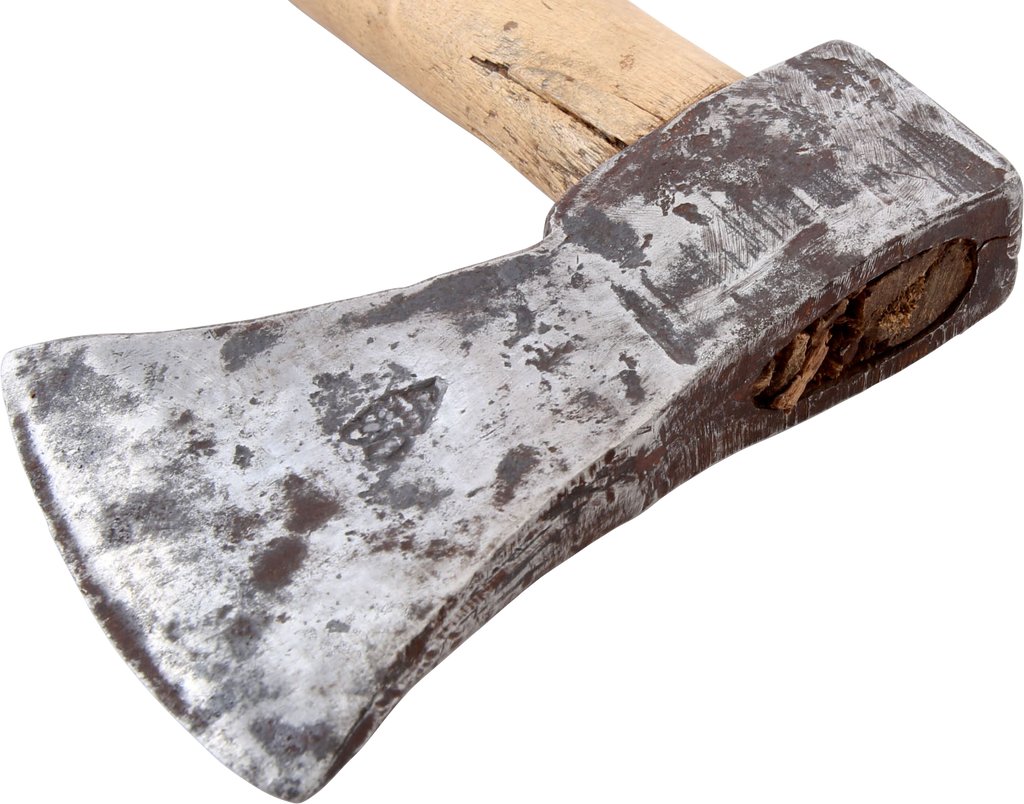 COLONIAL AMERICAN SQUARE POLL HATCHET C.1720-70 - The History Gift Store