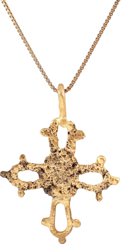 SUPERB BYZANTINE CROSS NECKLACE, 6TH-9TH CENTURY AD - The History Gift Store