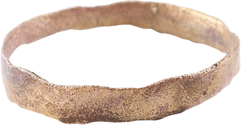 ANCIENT VIKING WEDDING RING, SIZE 8 1/2 - The History Gift Store