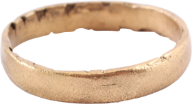 VIKING WOMAN’S WEDDING RING, SIZE 9 1/4 - The History Gift Store